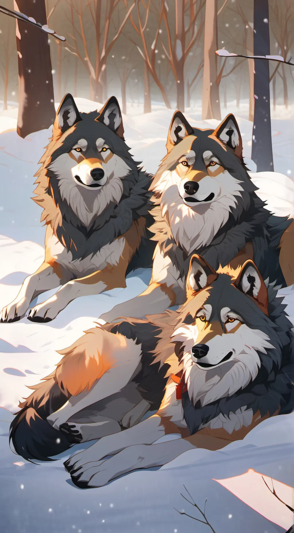 ai character: Leo:  Oscar: Hugo: background