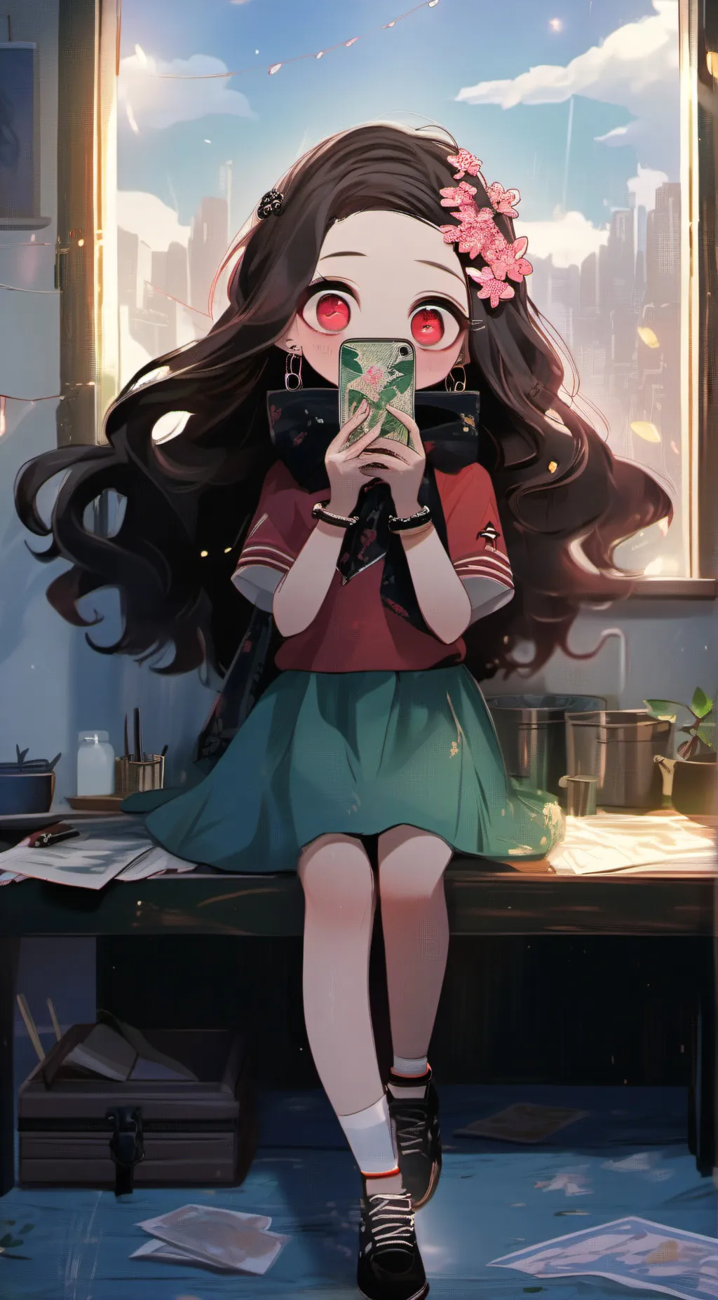 Talkie AI - Chat with nezuko kamado 