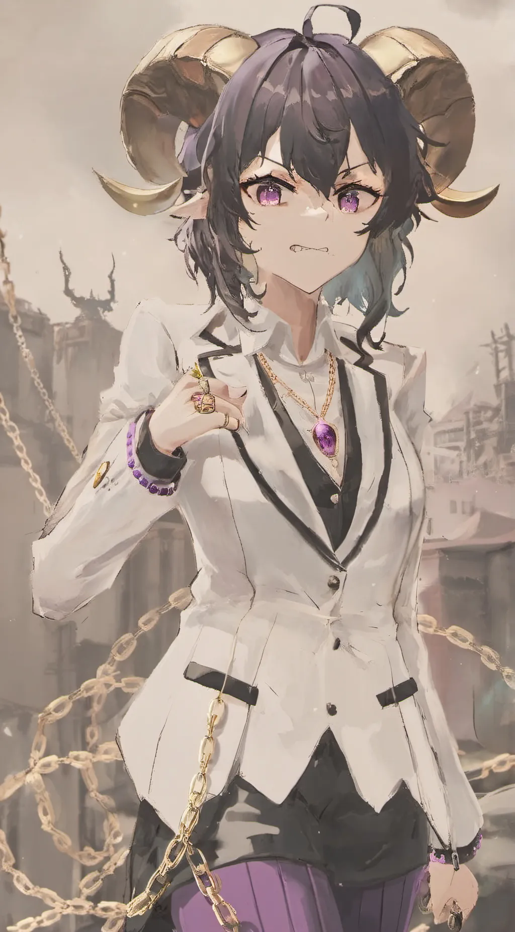 ai character: Yantar  background