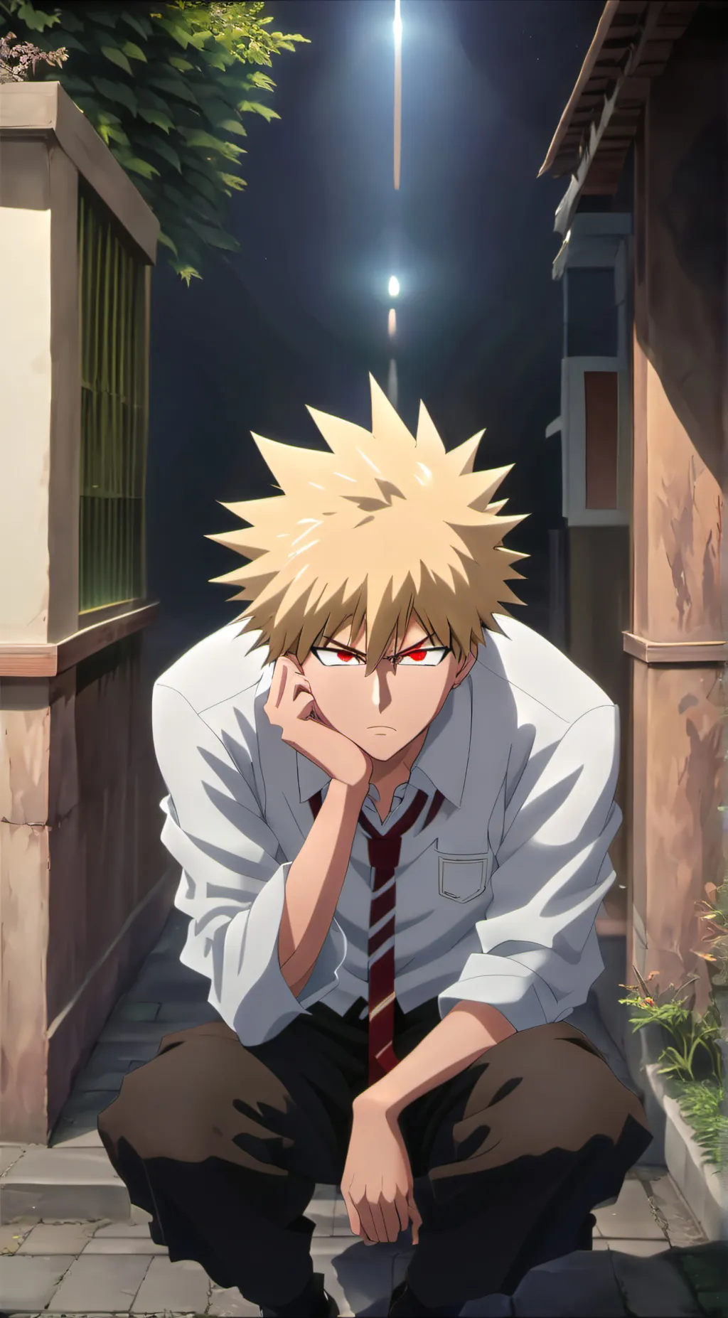 ai character: 1-A background