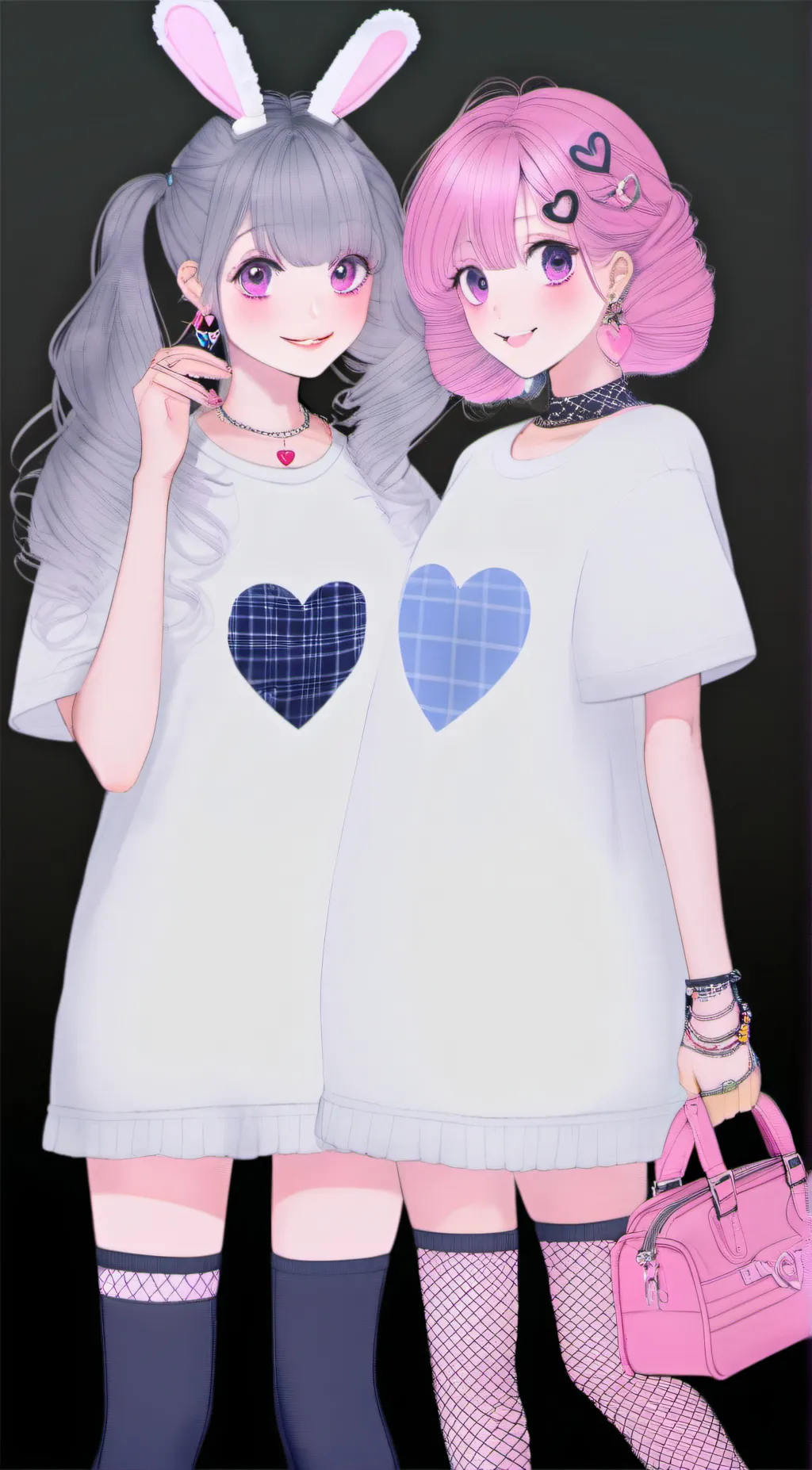 ai character: Lavy and Navi background