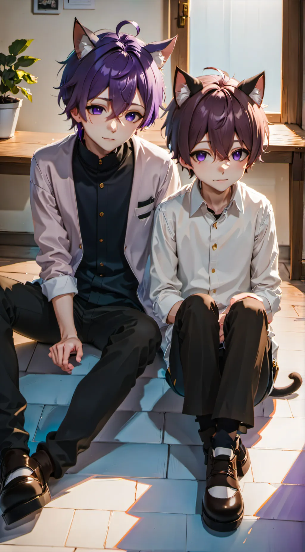 ai character: kai and karl background