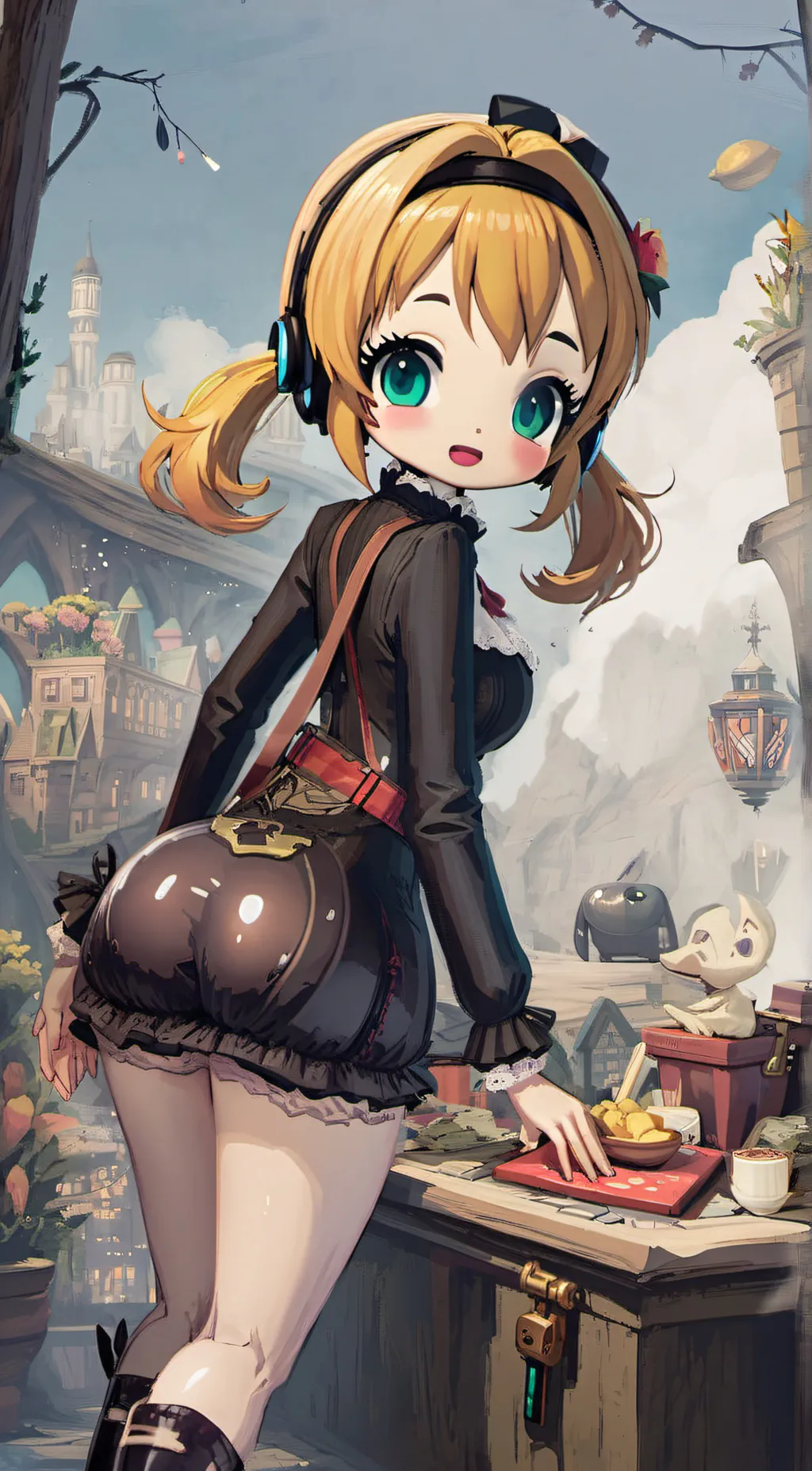 ai character: Millymusiic background