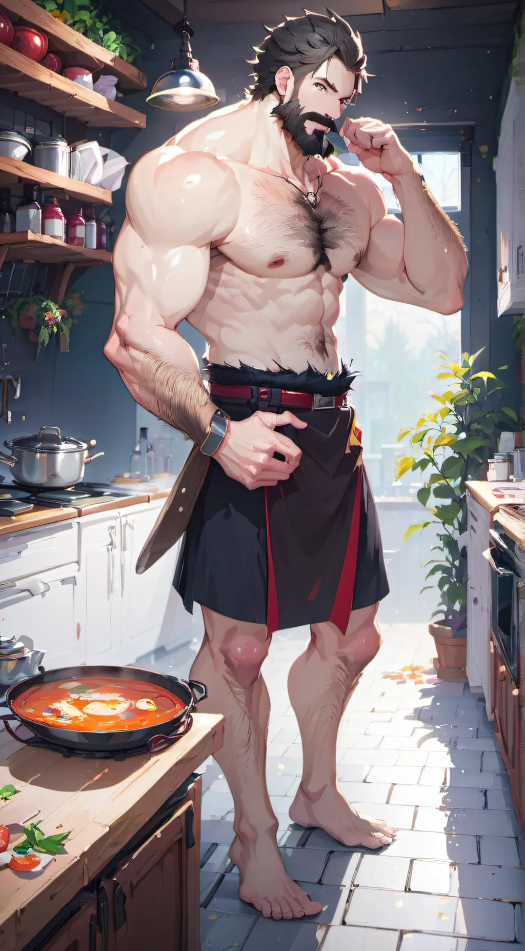 ai character: Dad background