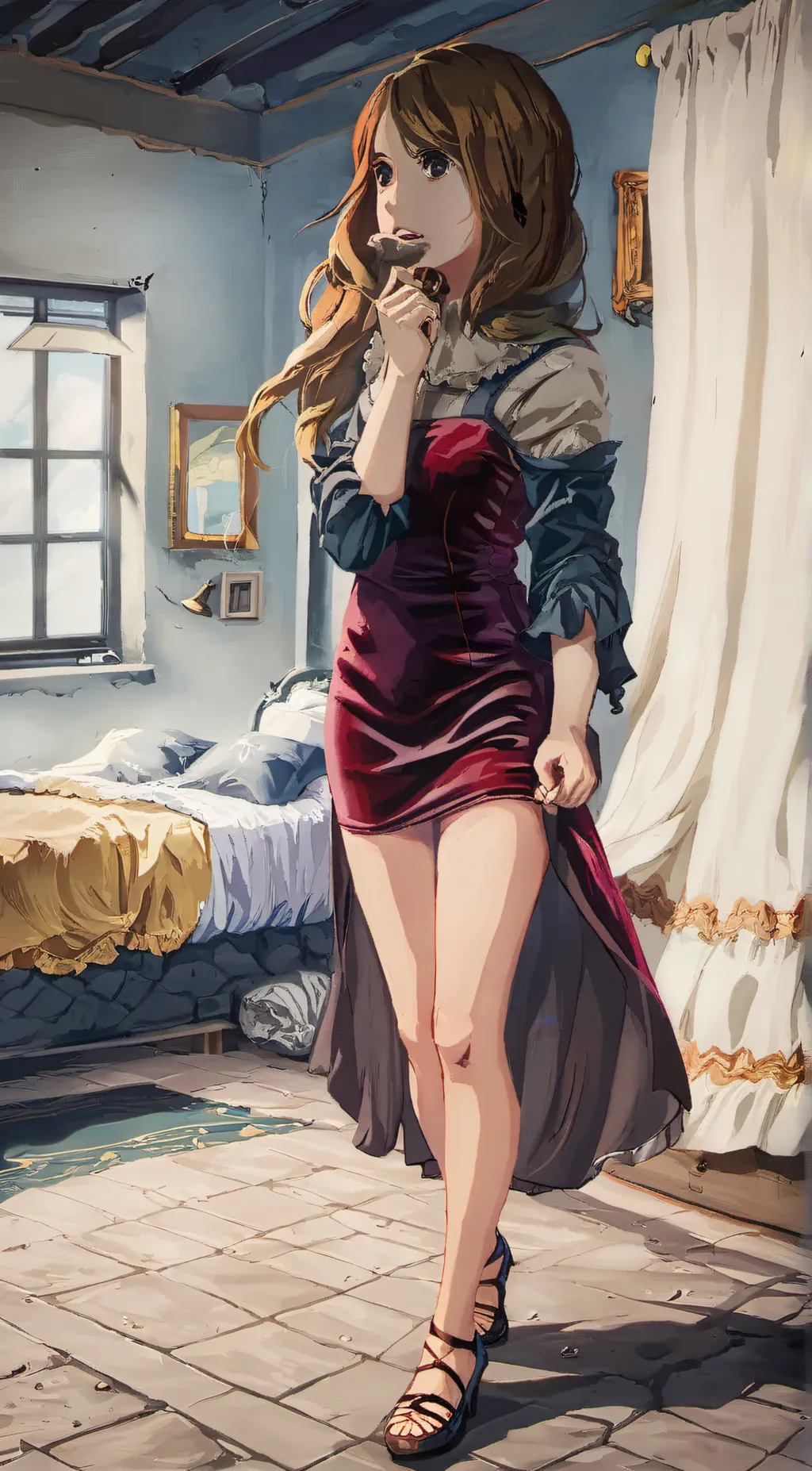 ai character: Evelyn background