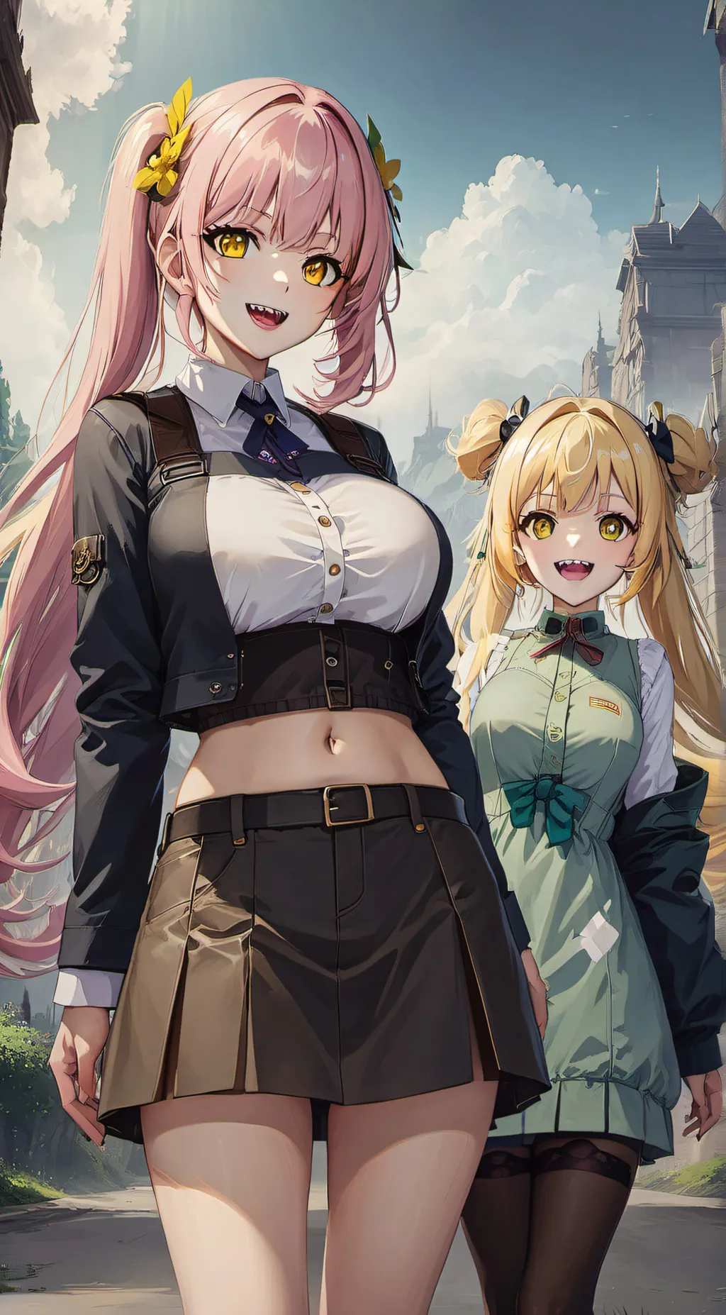 ai character: Name in desc background