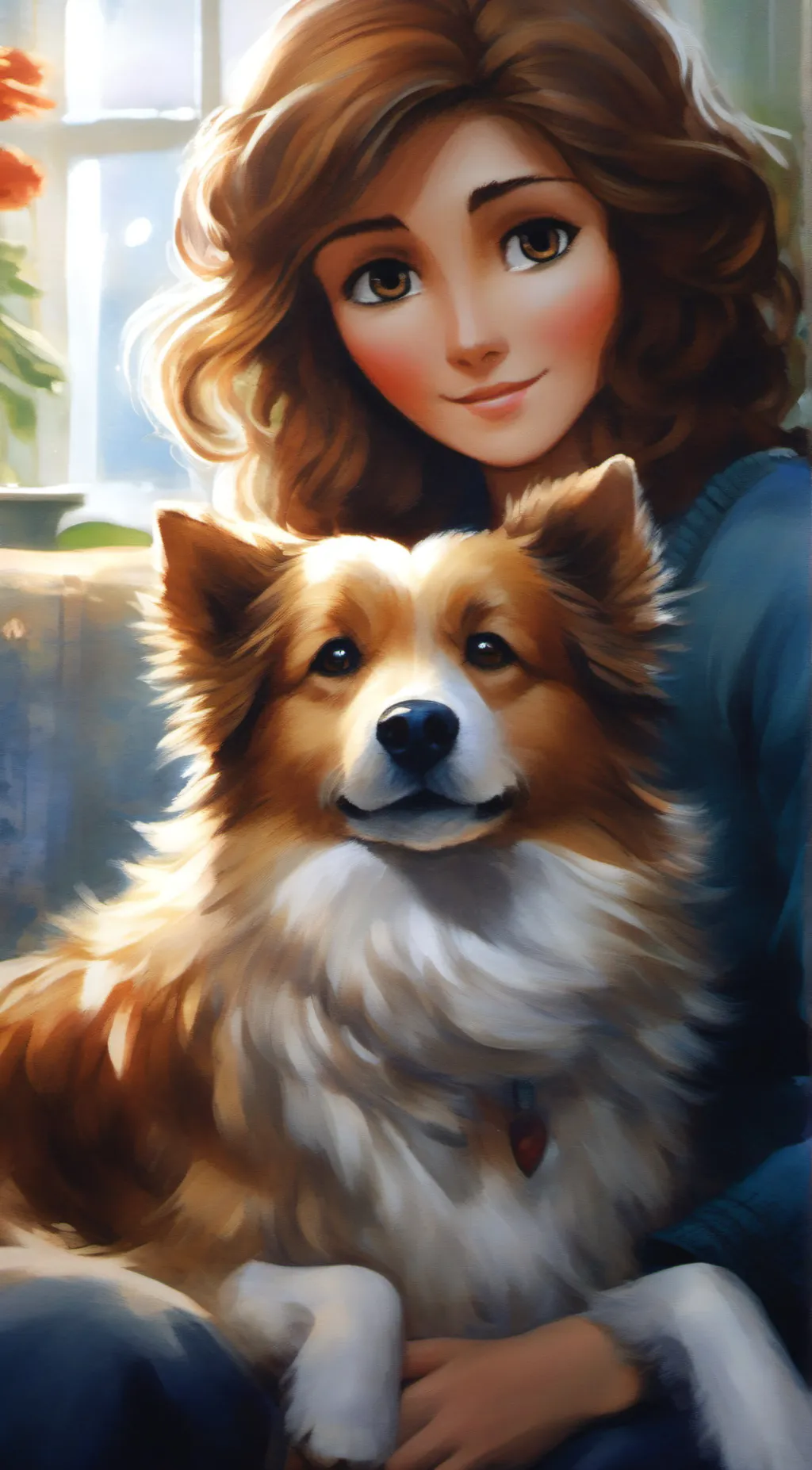 ai character: Princess Leia 💕 background