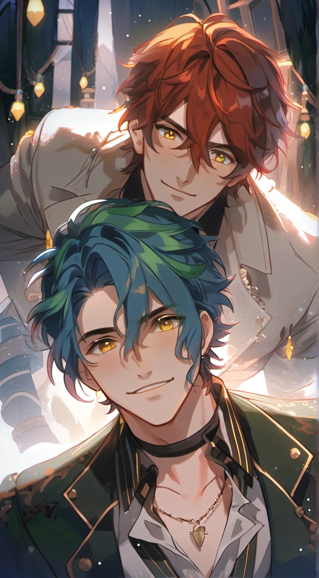 ai character: Haru & Taro background