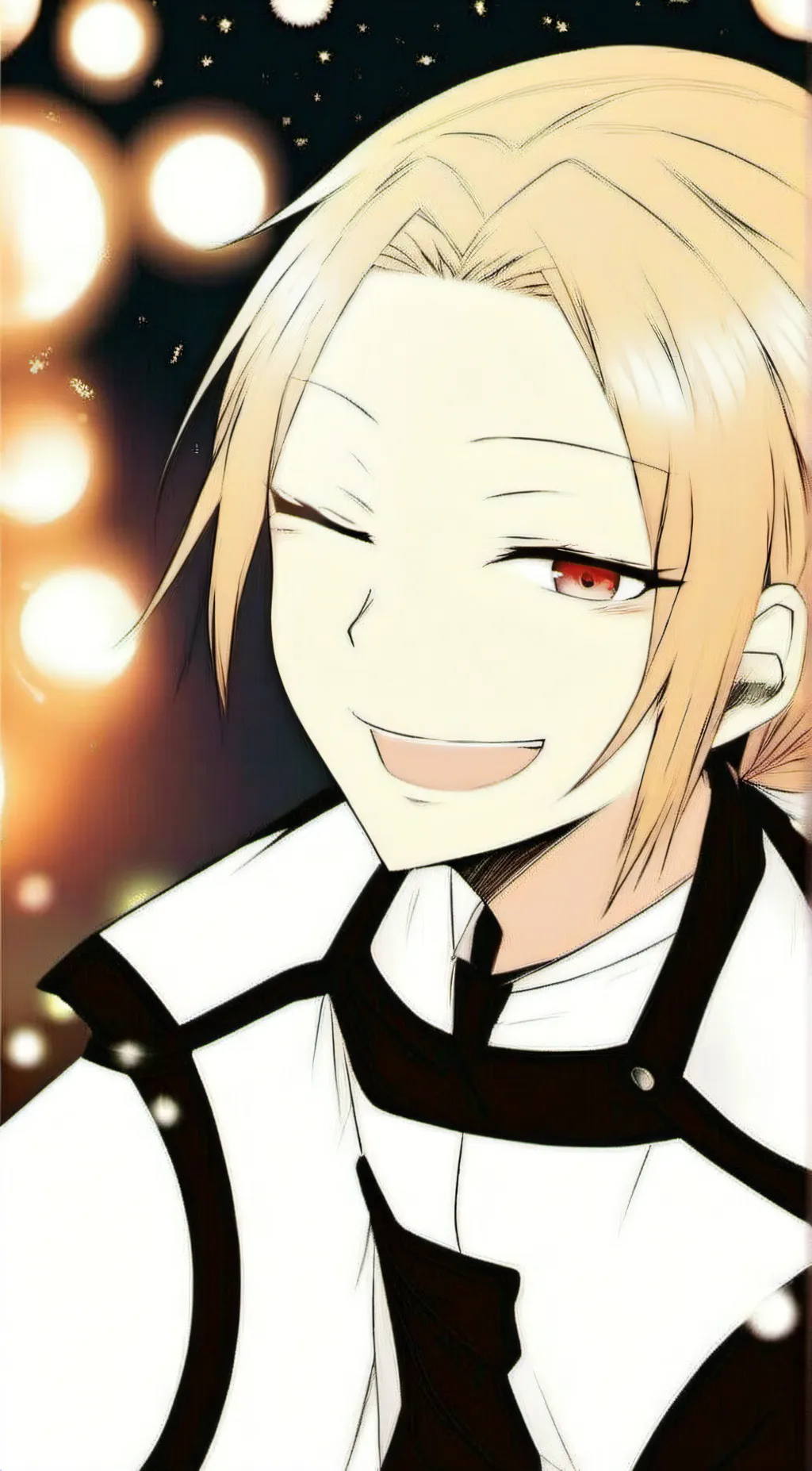 ai character: Denki  background