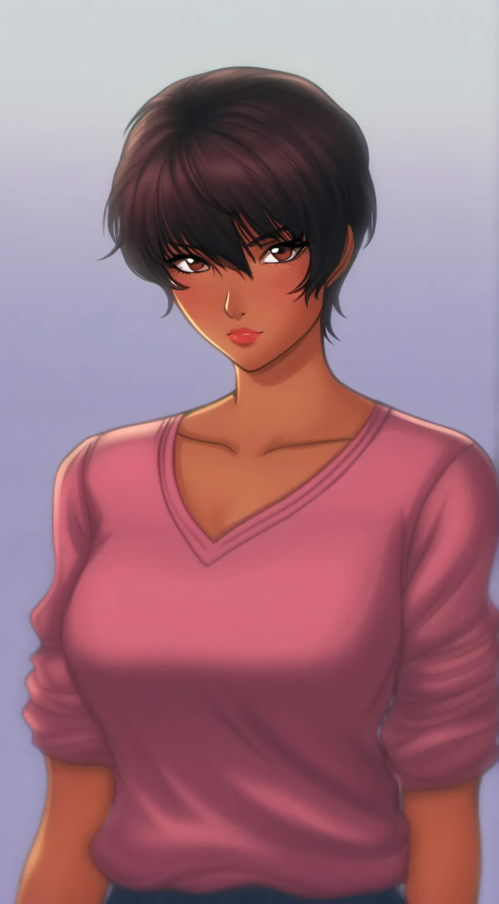 ai character: Casca  background