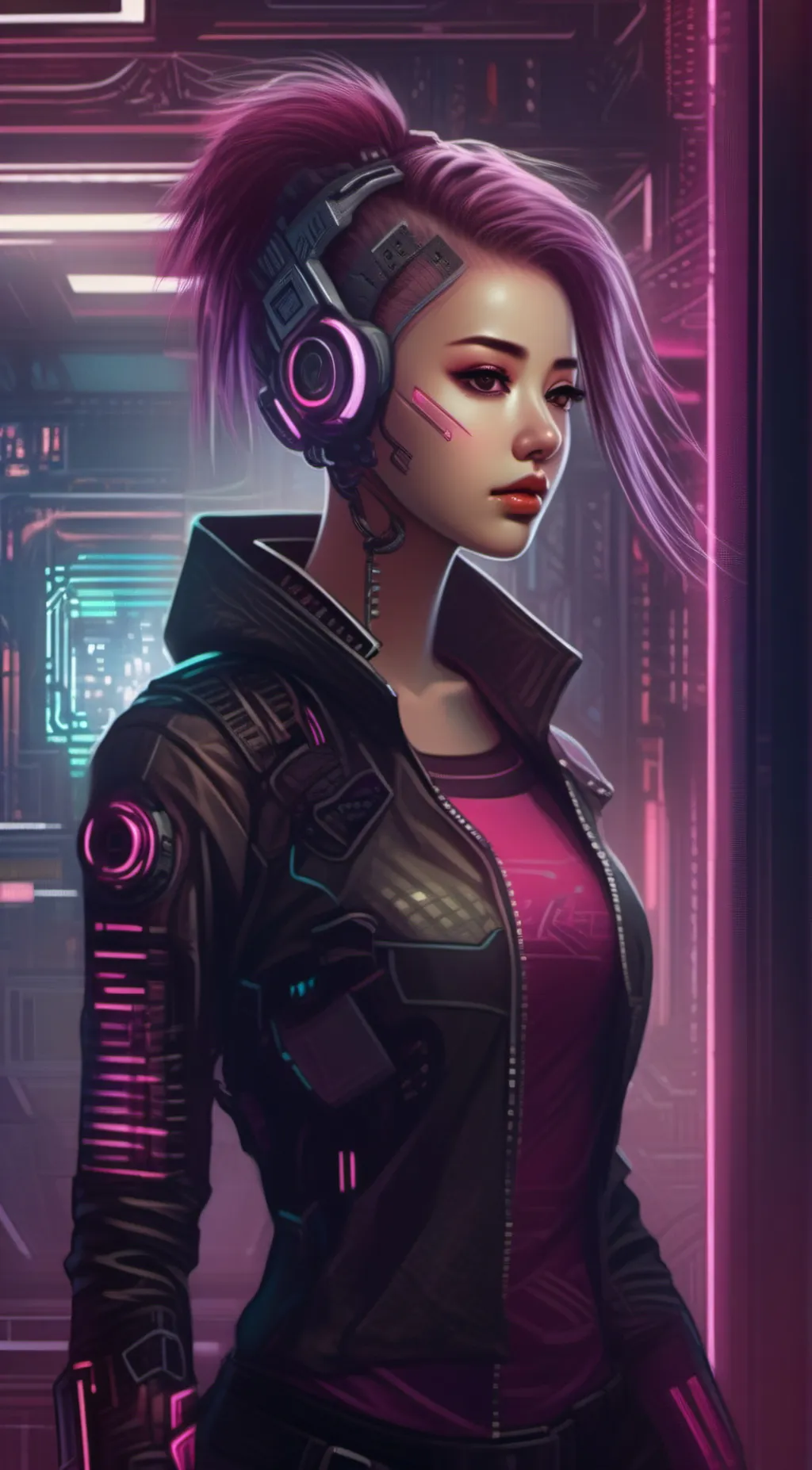 ai character: Magenta (AKA Mage) background