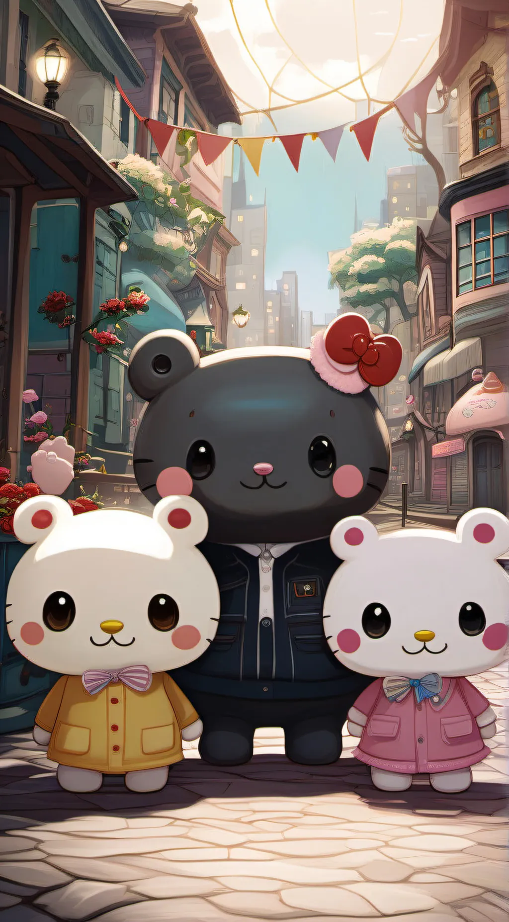 ai character: The Tripe Trio background