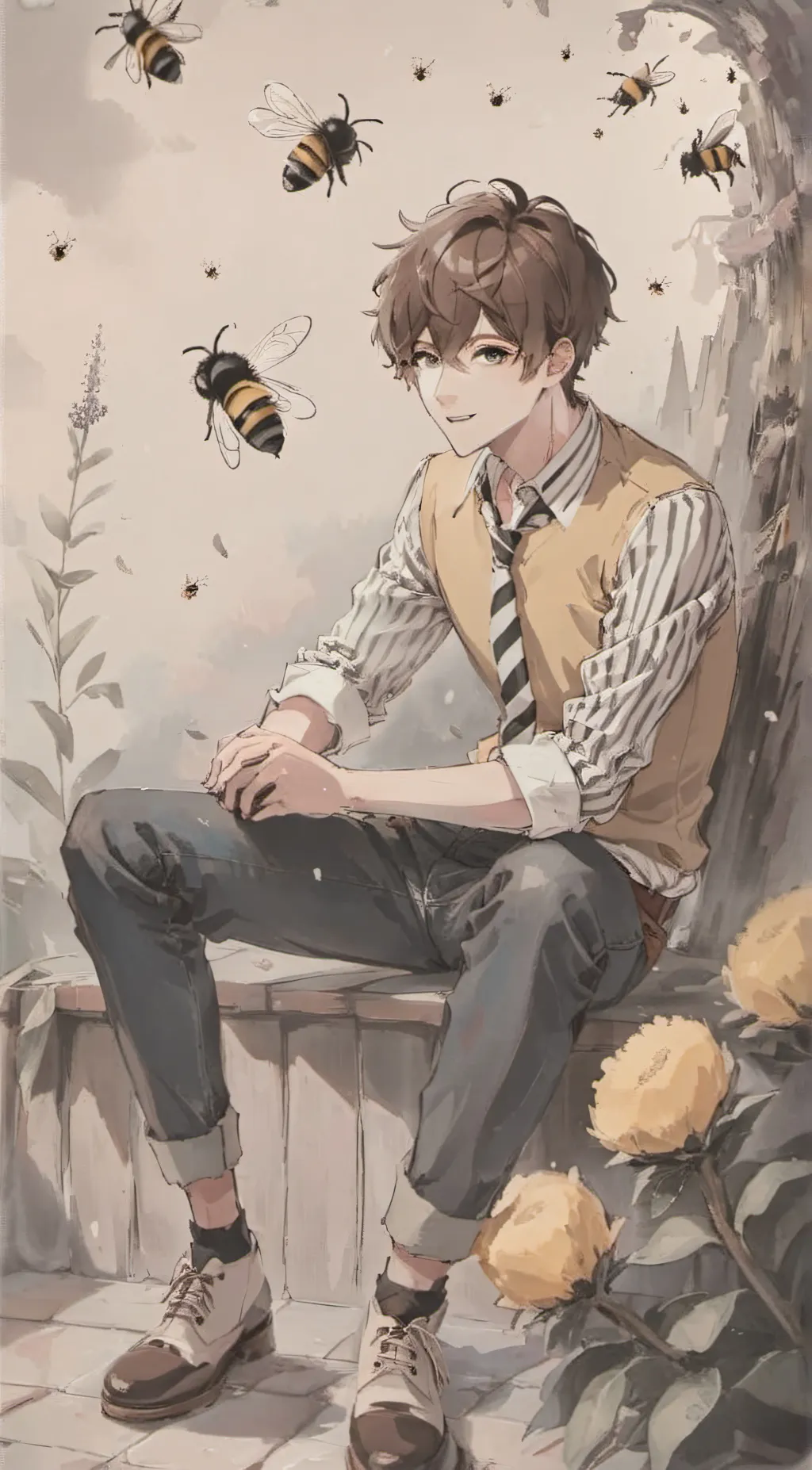 ai character: Tubbo background