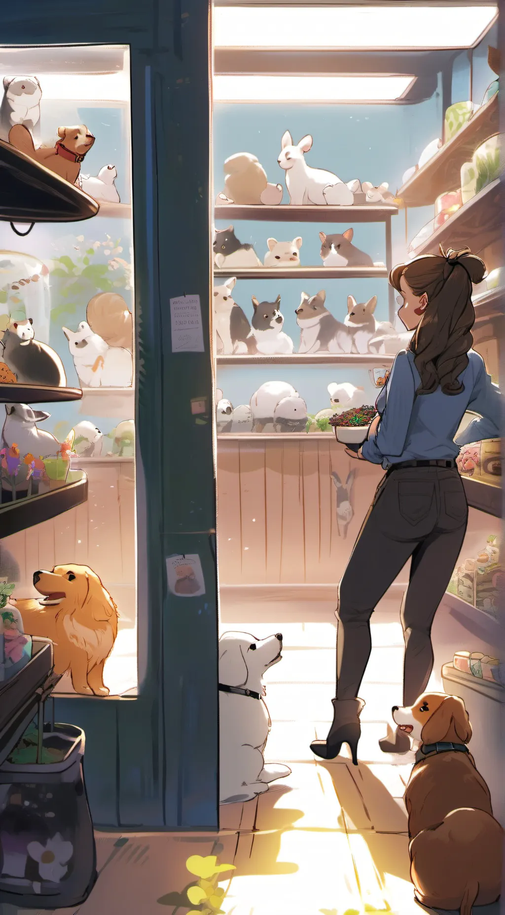 ai character: Olivia background