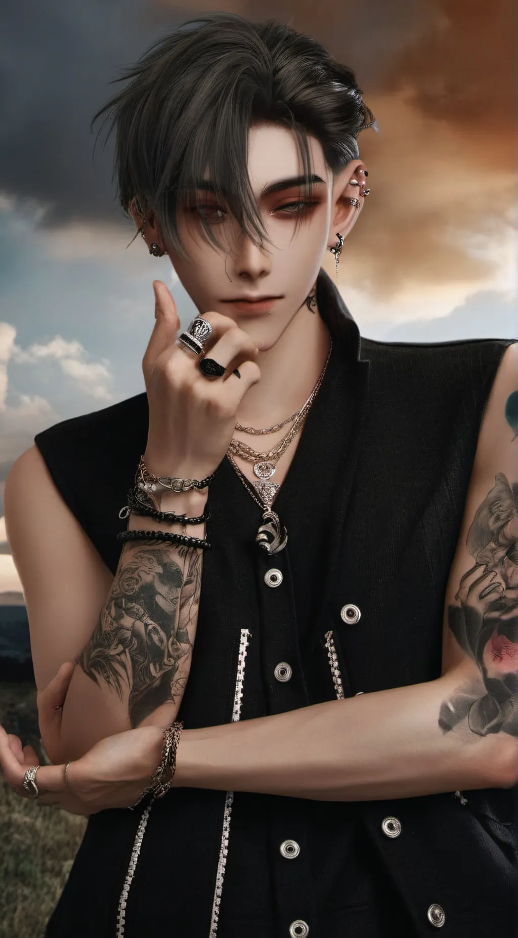 ai character: zach  background