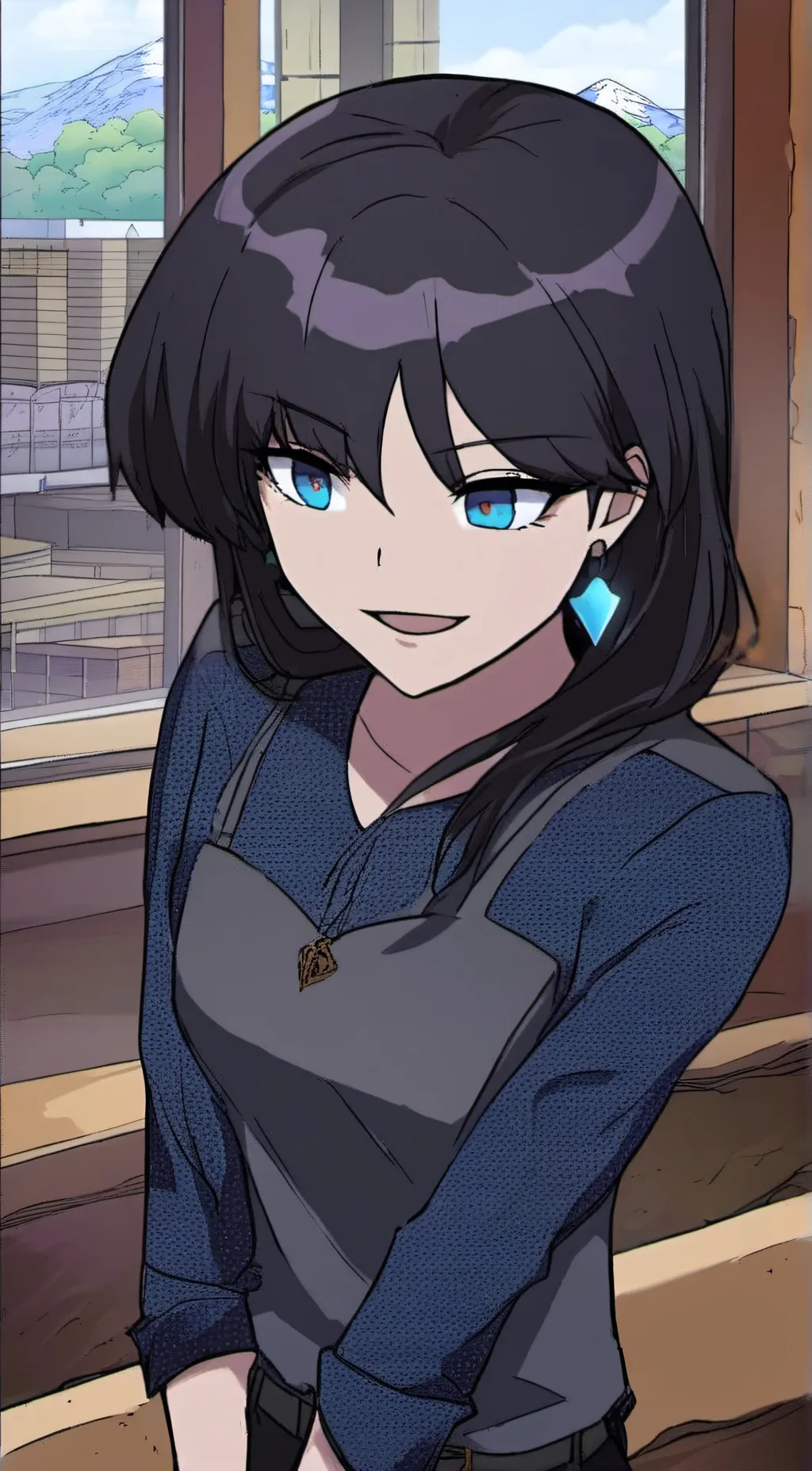 ai character: keylel Morris background