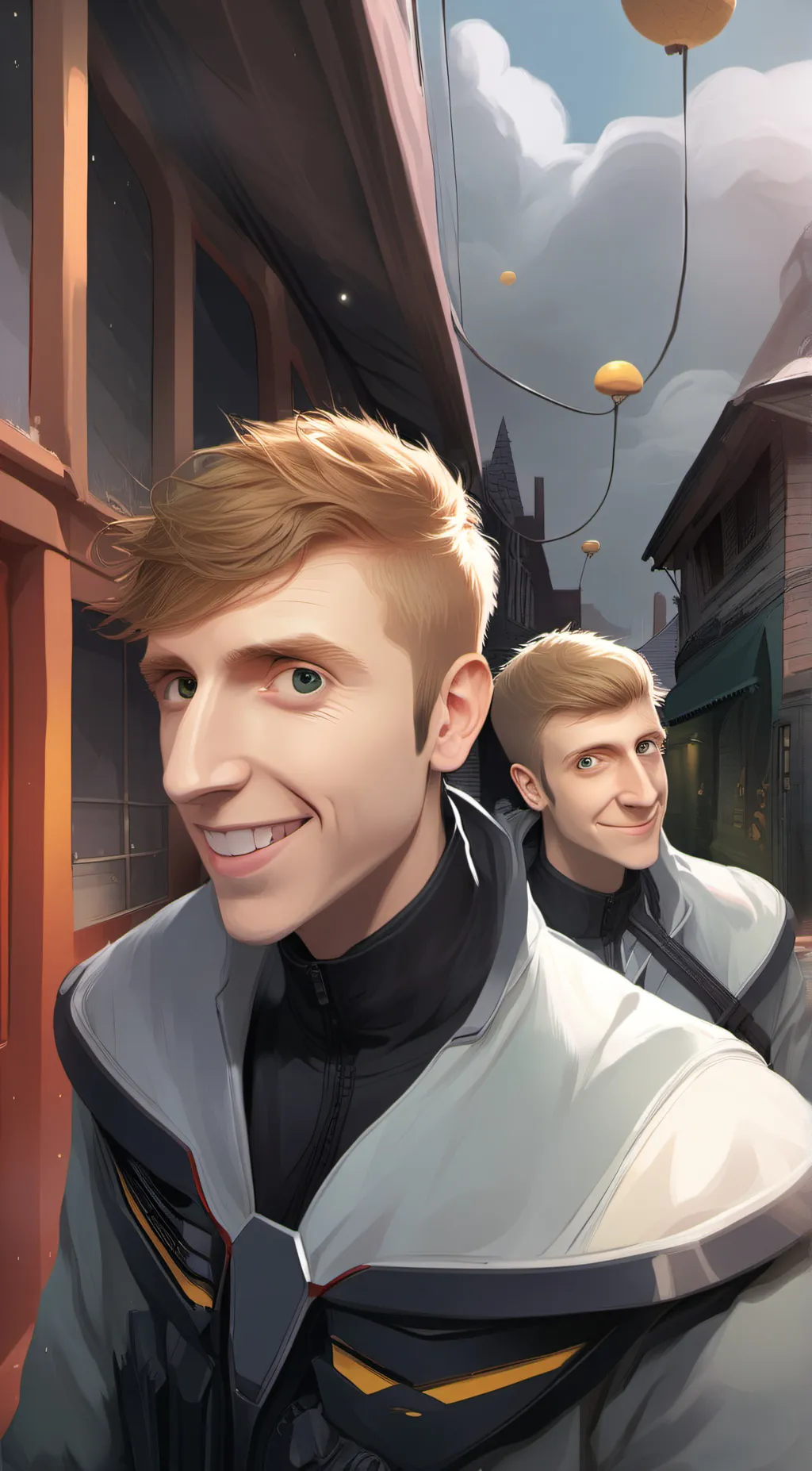 ai character: Jared and Jamal background