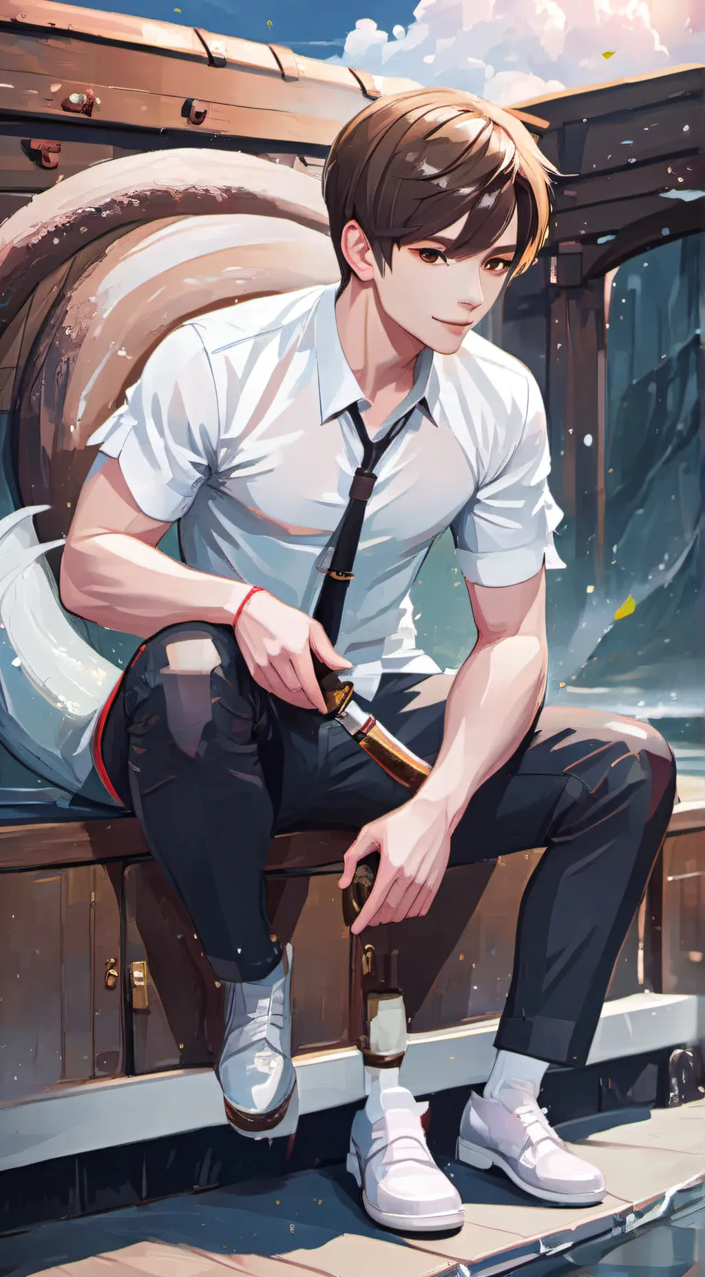 ai character: Mukesh  background