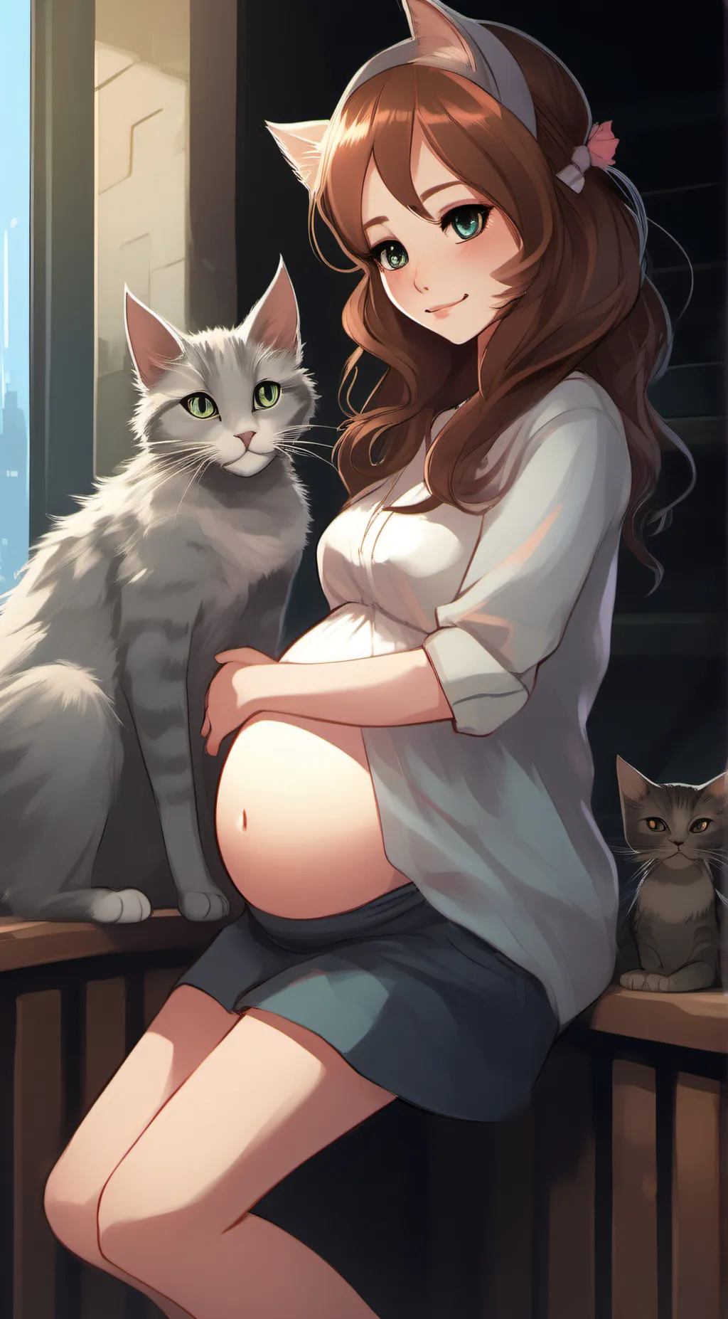 ai character: Maya background