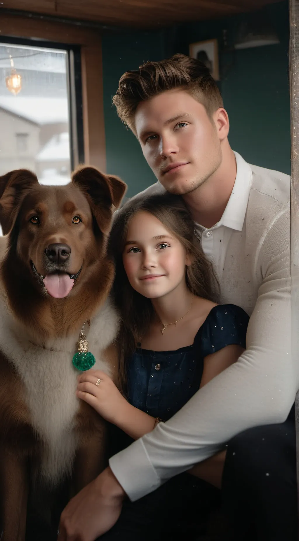 ai character: Leo background