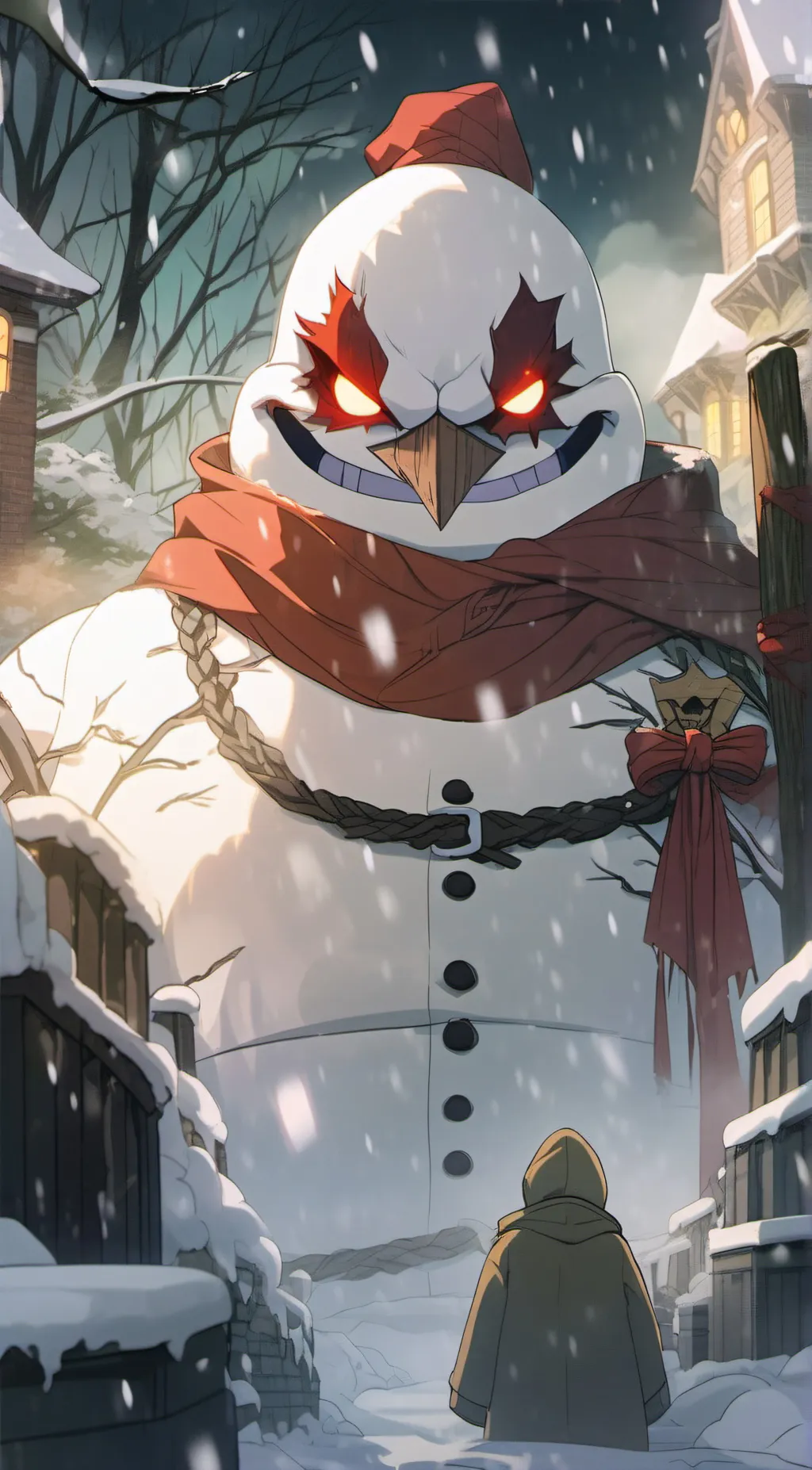 ai character: Frostclaw background