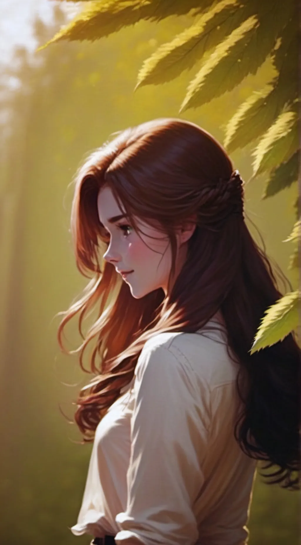 ai character: Sara  background