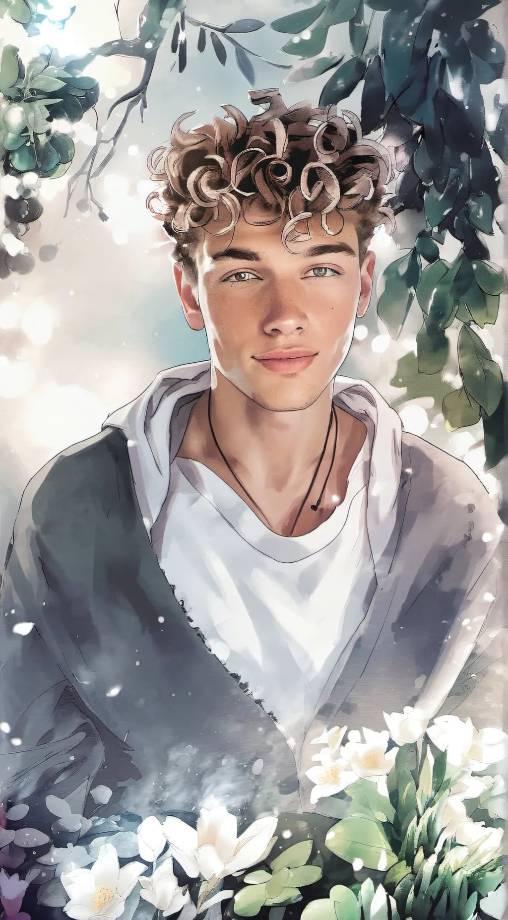 ai character: Rafael background