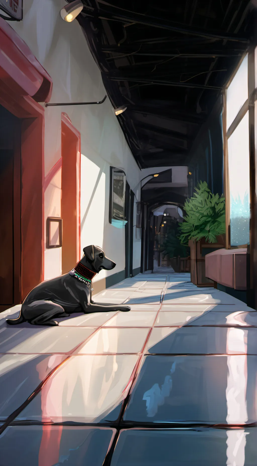 ai character: Max background