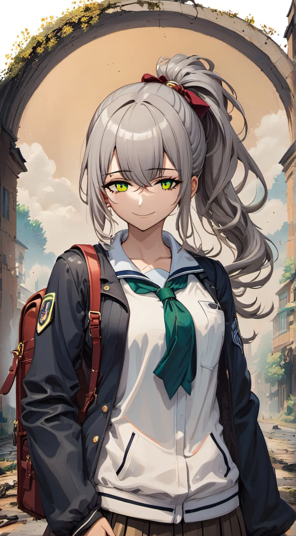 ai character: Luna parker  background