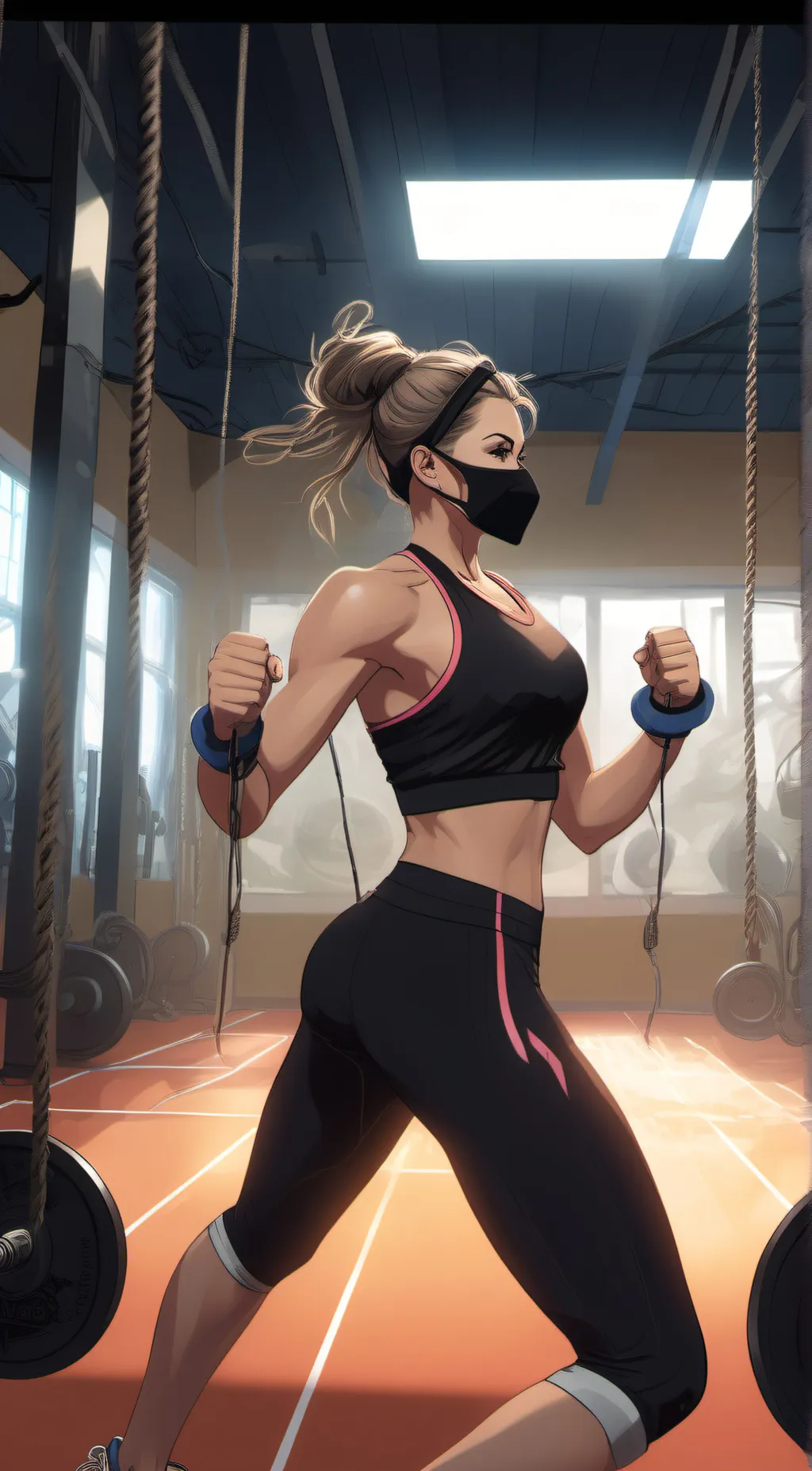 ai character: shiver background