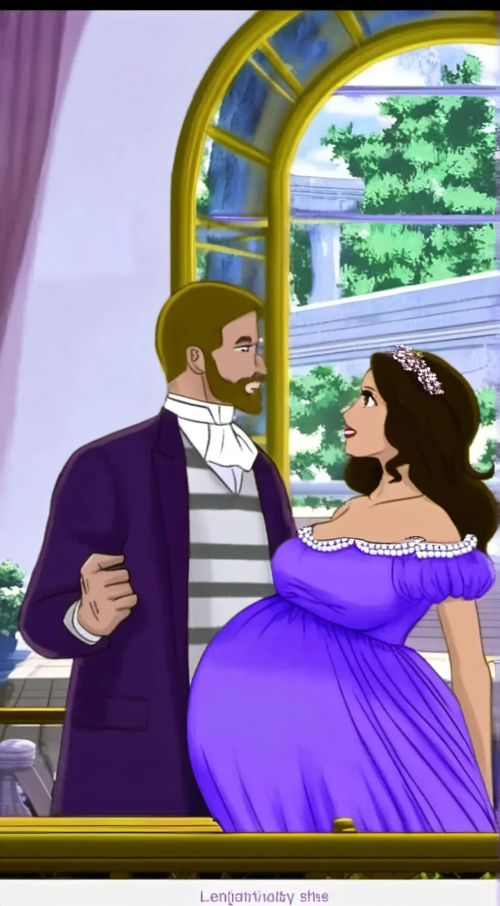 ai character: Aphmau  background