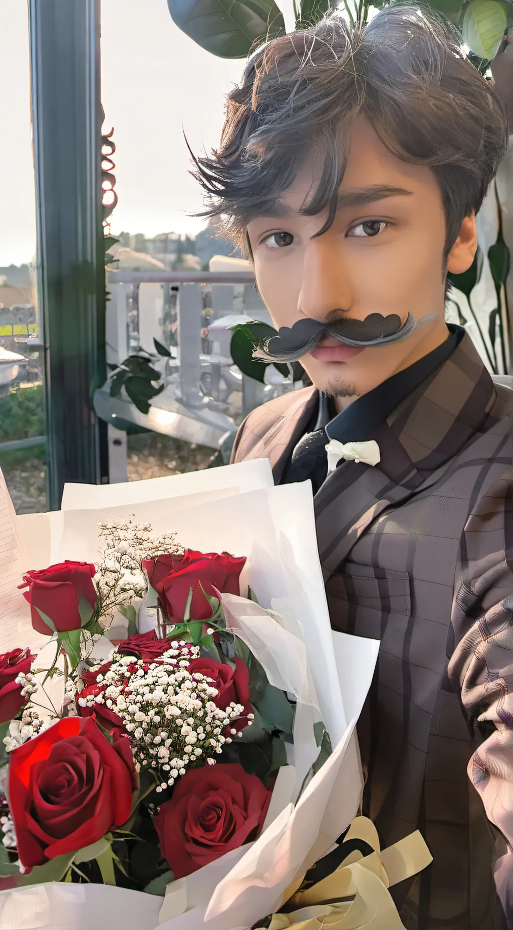 ai character: Chris background