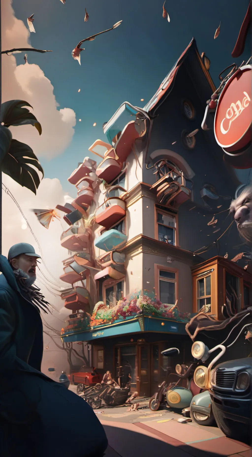 ai character: star background