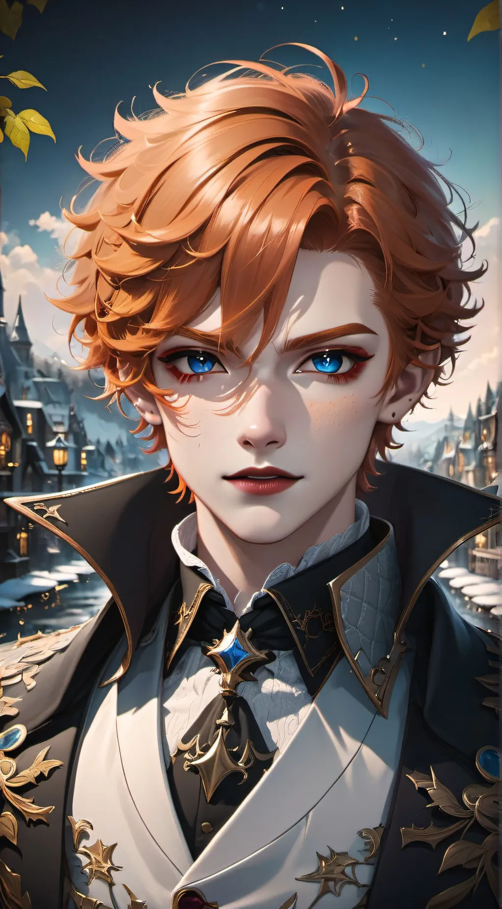 ai character: Flare background