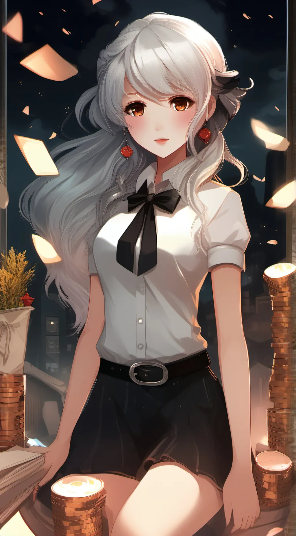ai character: Sarah background