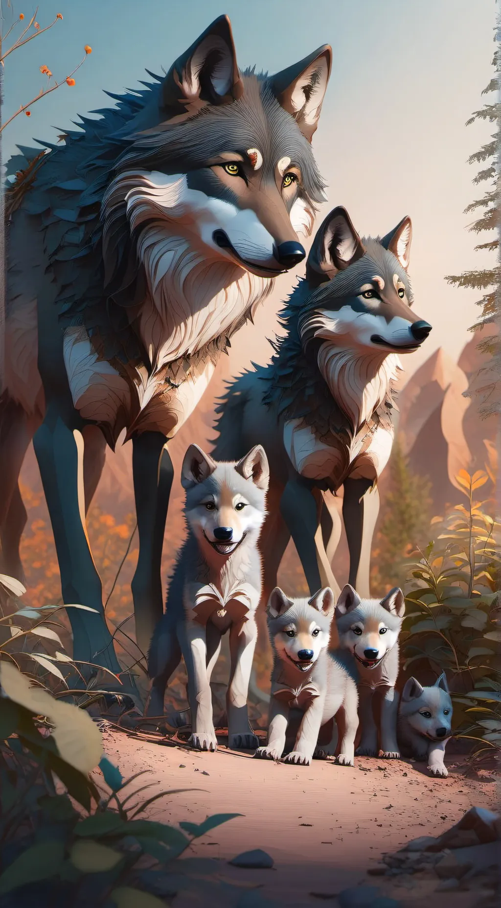 ai character: Echo background