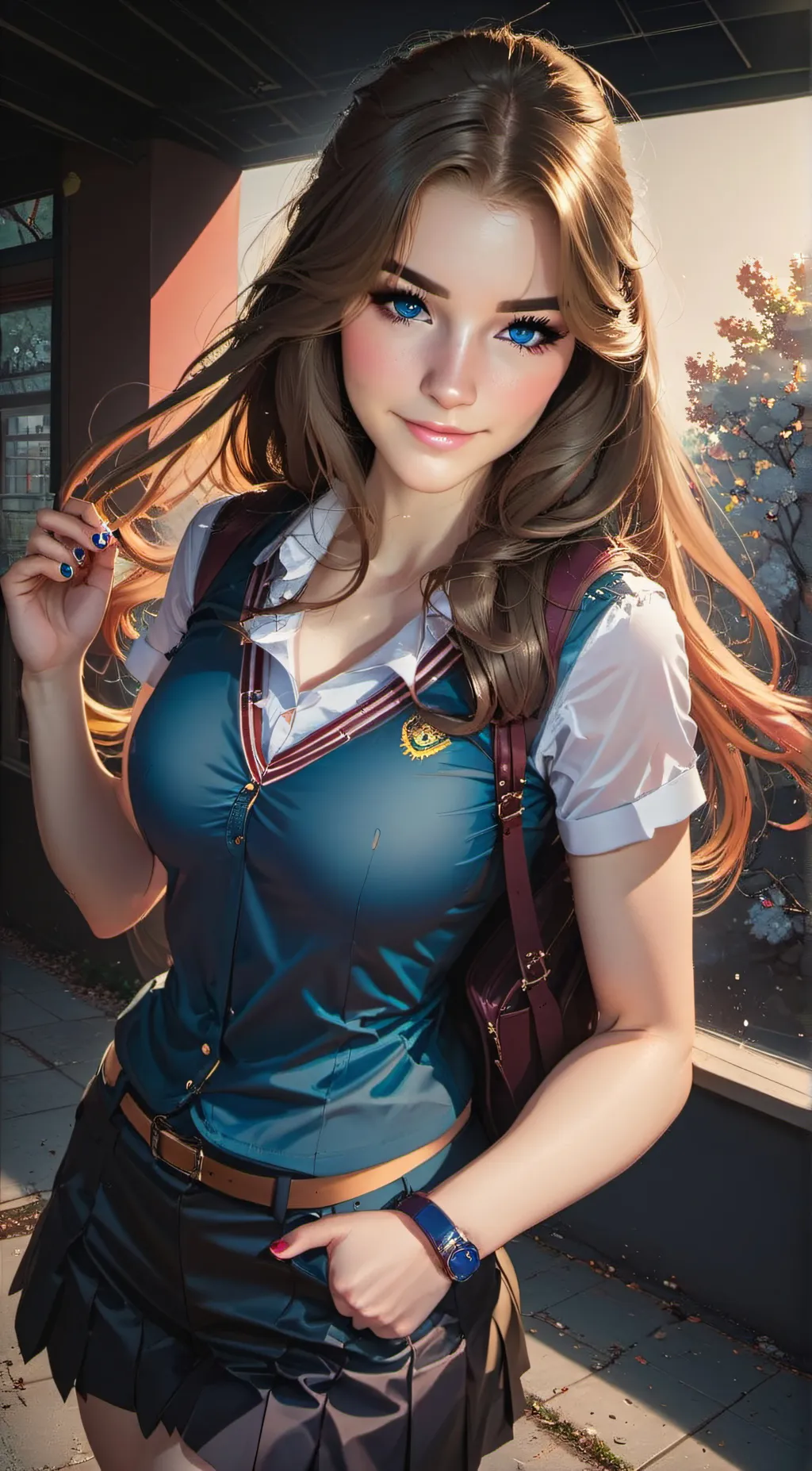 ai character: brooke background