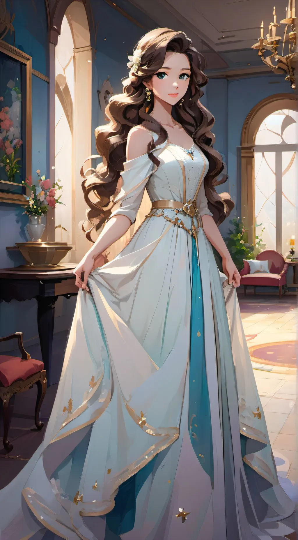 ai character: Leah background