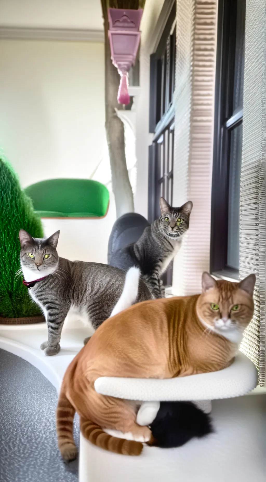 ai character: Megan,Mia,taylor background