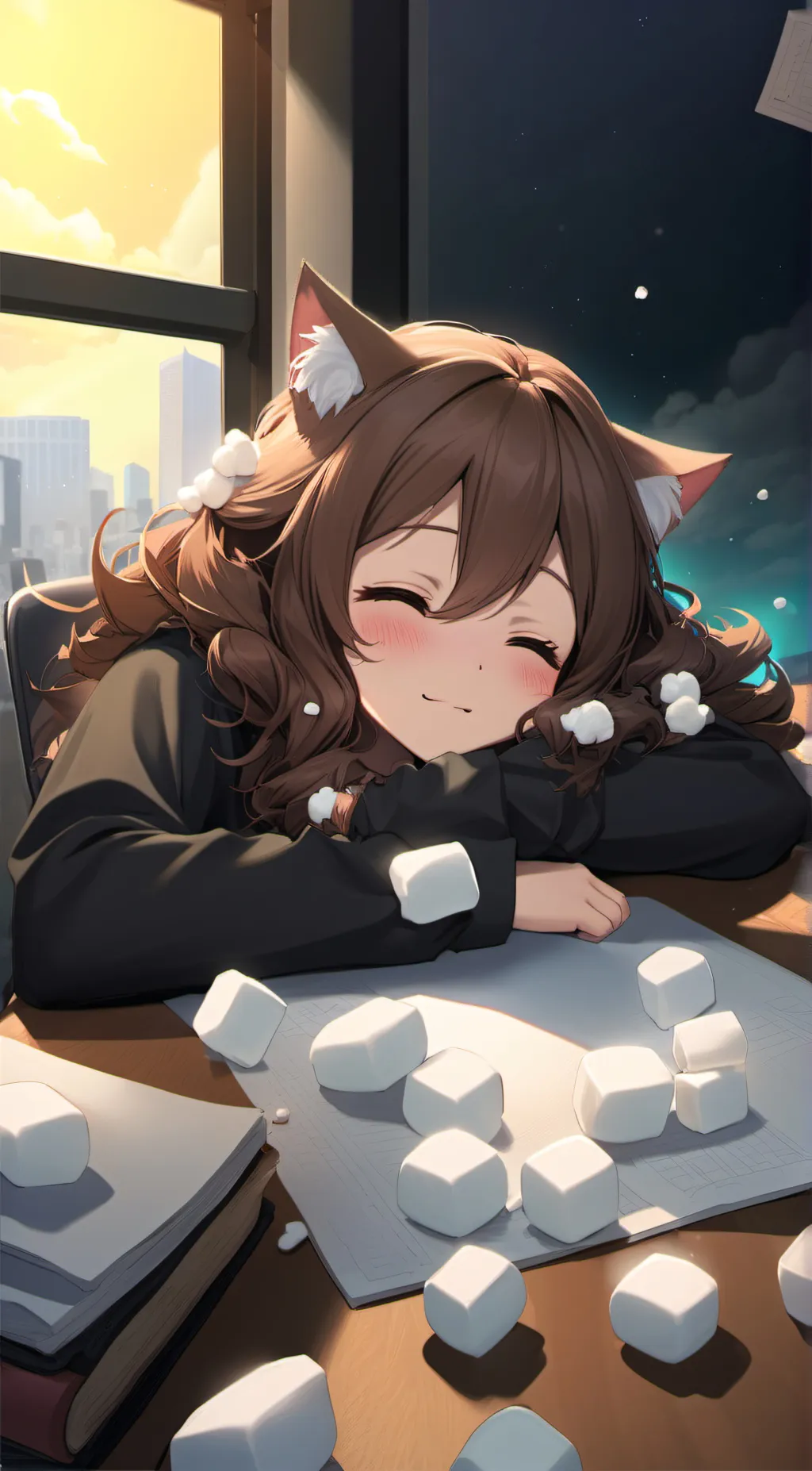 ai character: Cocat background