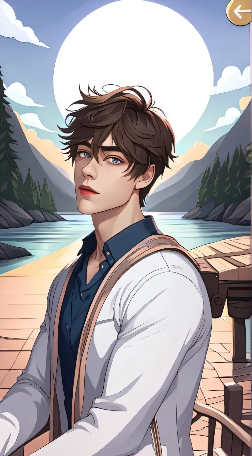 ai character: Caleb background