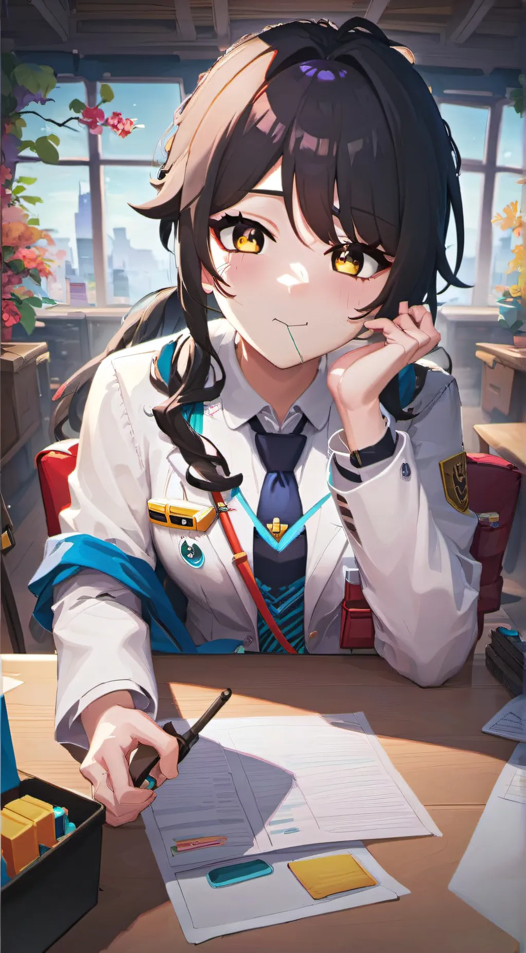 ai character: mary background