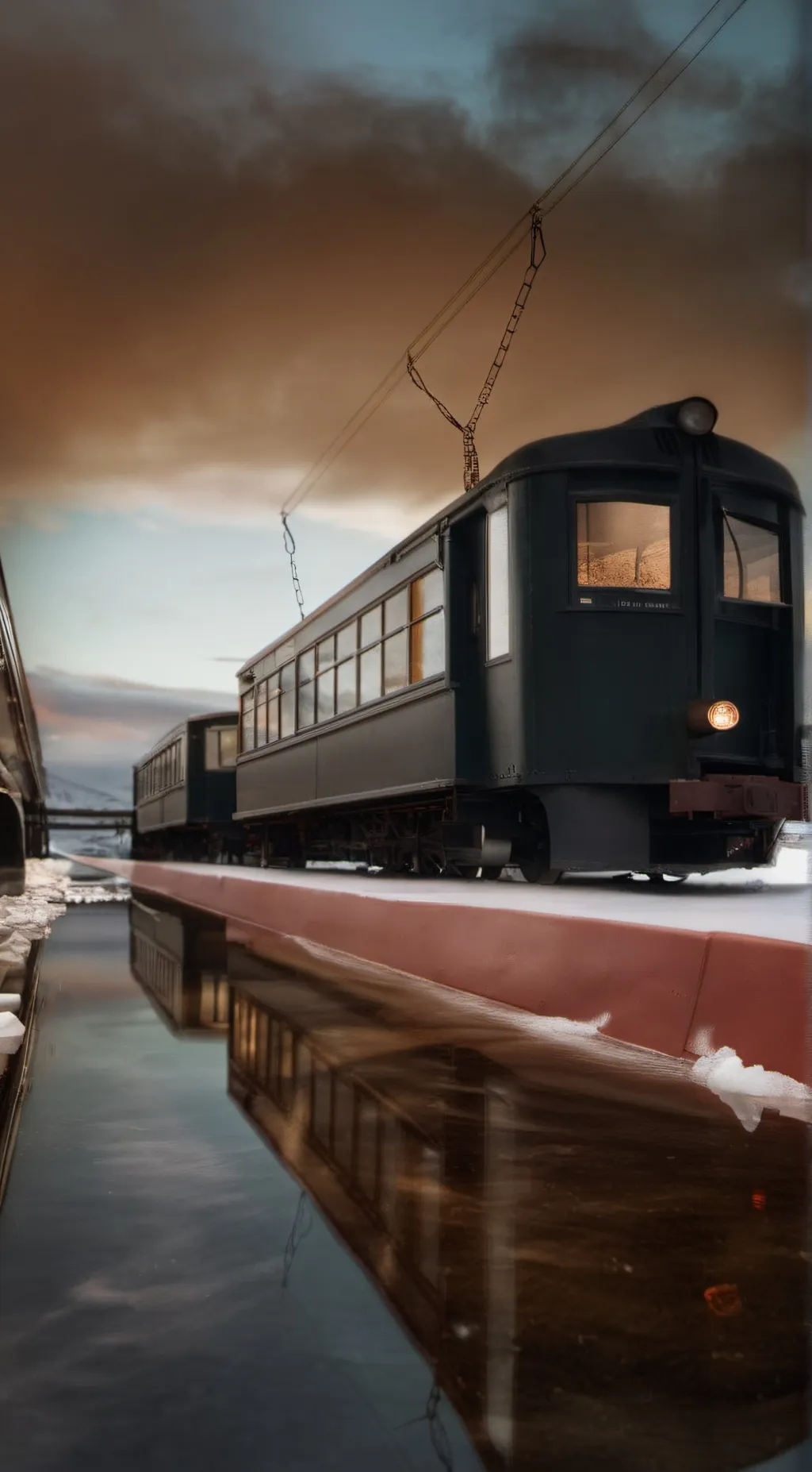 ai character: The polar Express background