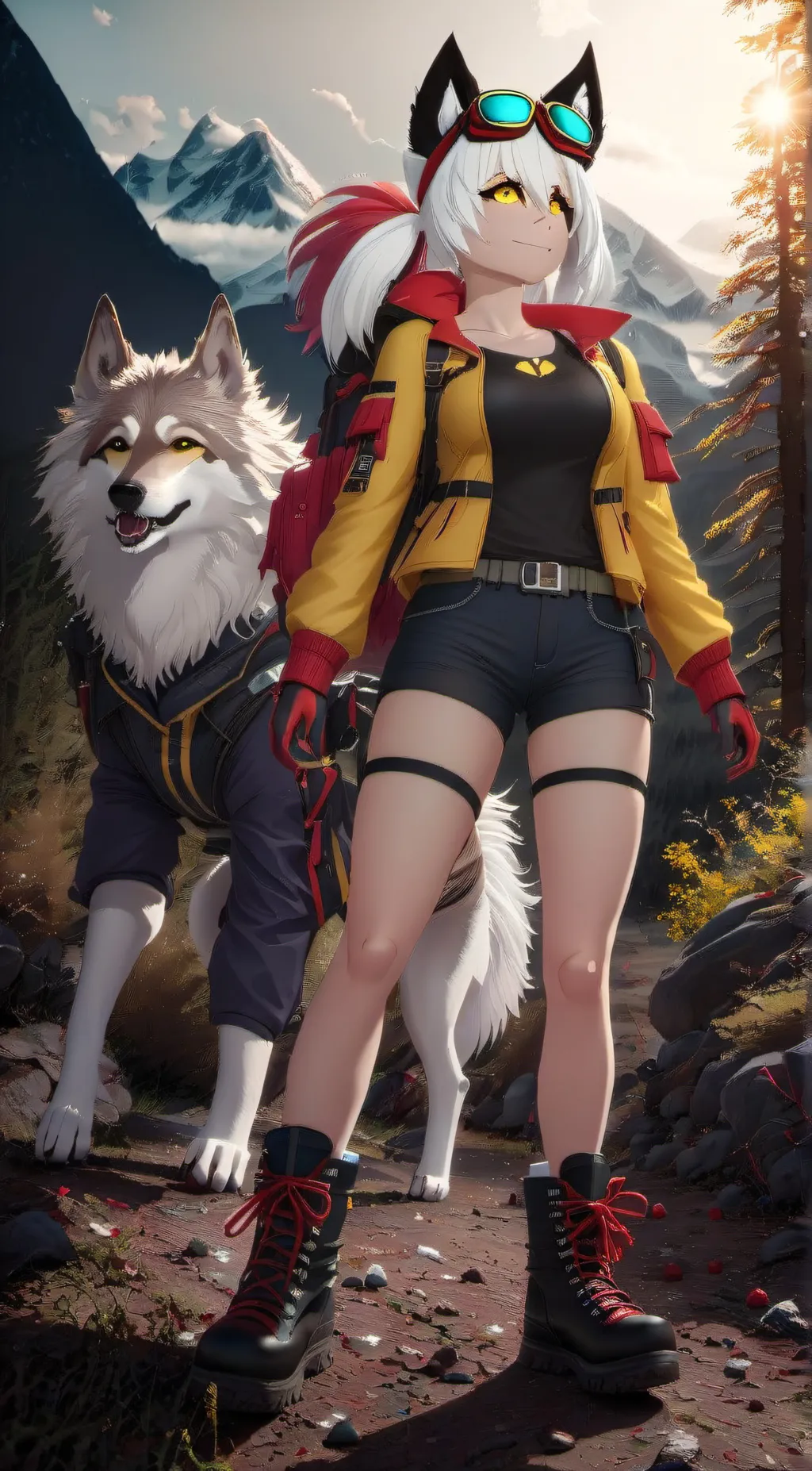 ai character: Comet background