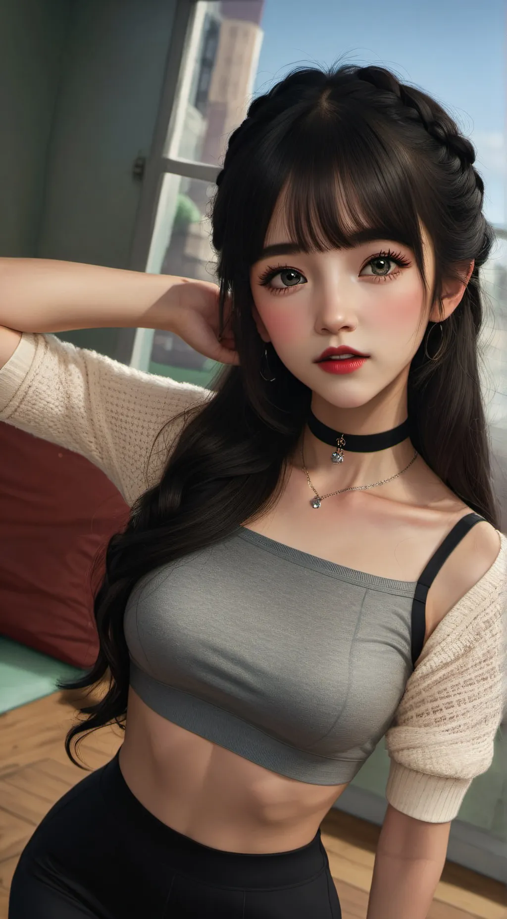 ai character: lia background