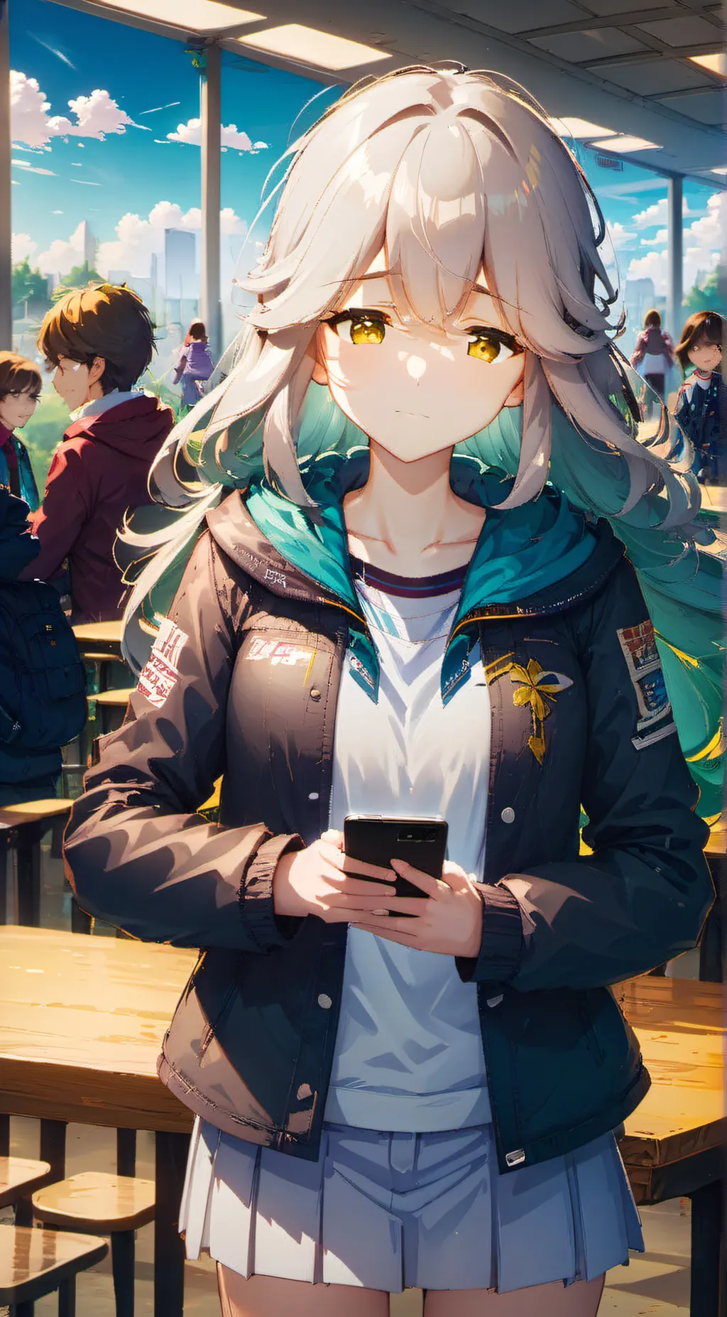 ai character: Lucy background