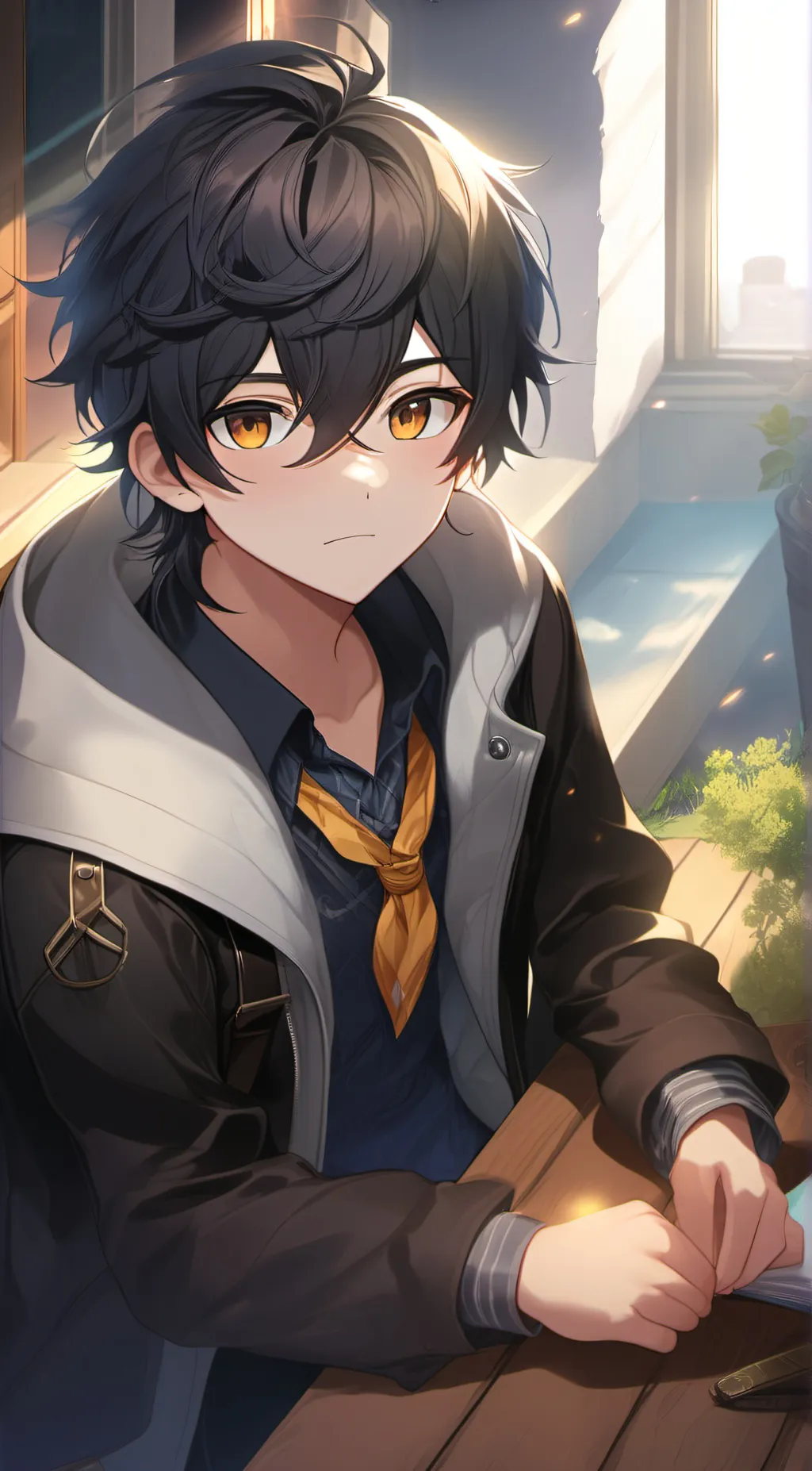 ai character: Jake  background