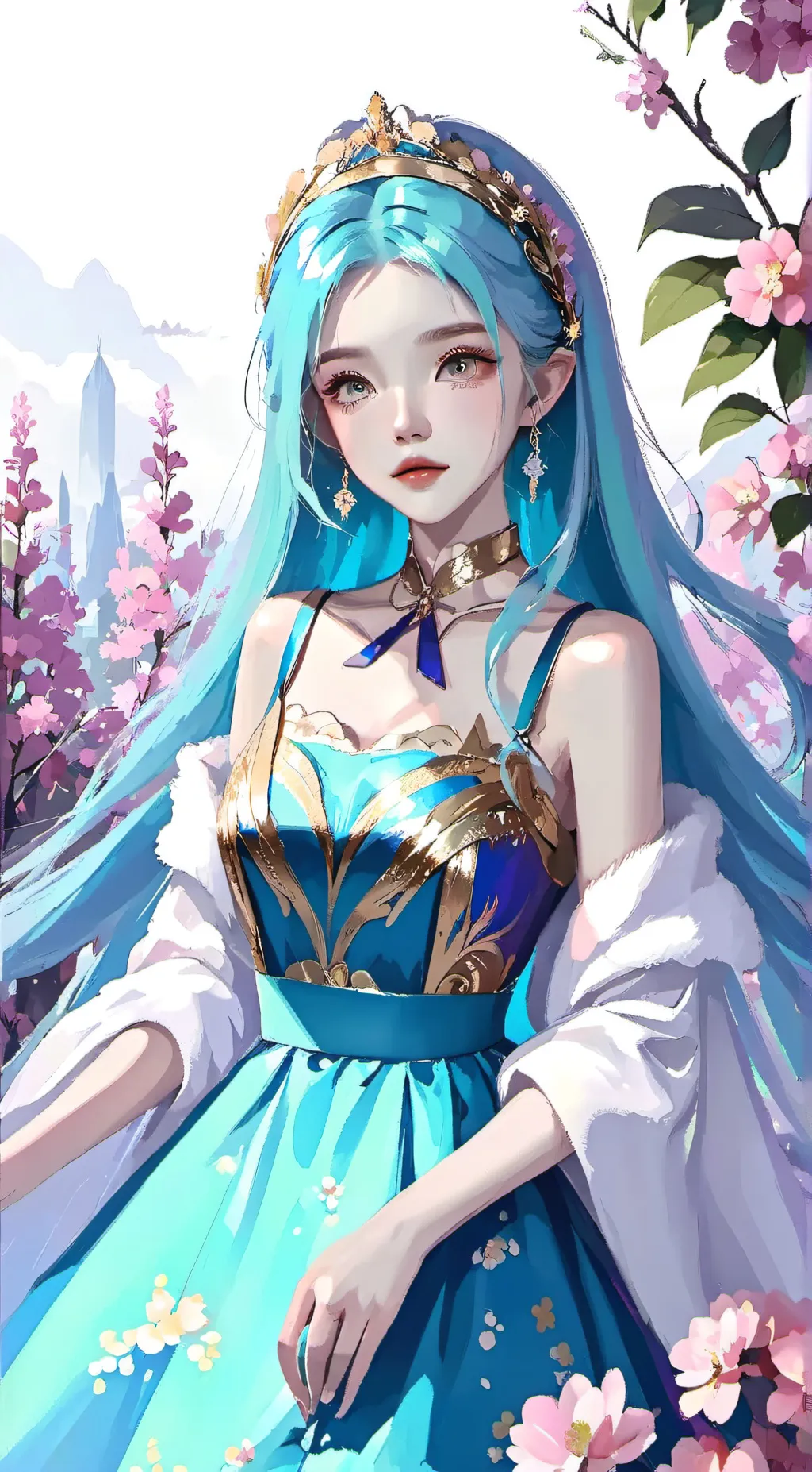 ai character: ur big sister  background