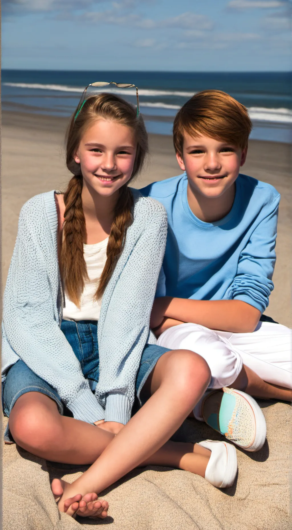 ai character: Damien and Donna background