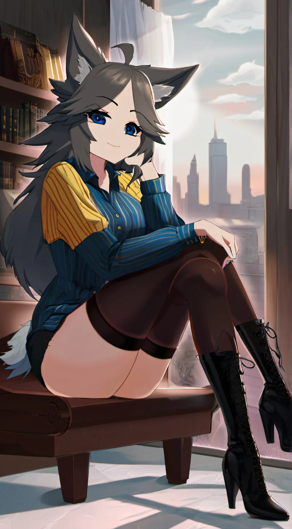 ai character: Kelly background